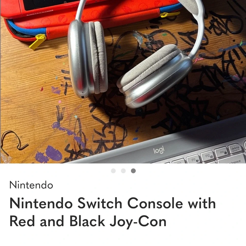 Premium Silver Wireless Gaming Headset